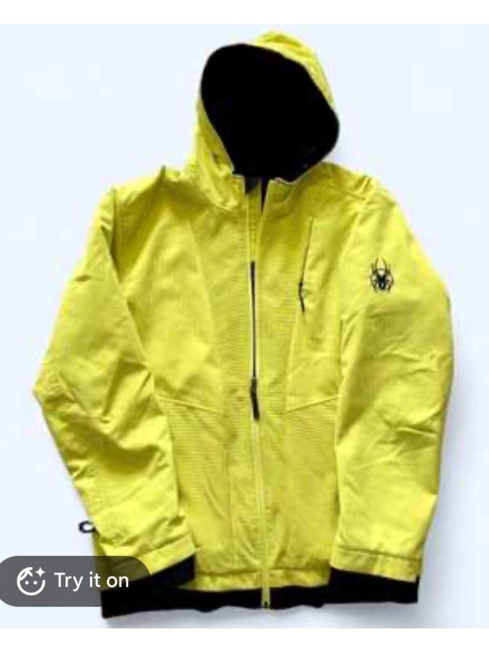 Vintage Spyder Corduroy Ski Jacket Men Large Hooded Outdoor Gorpcore Winter Snow